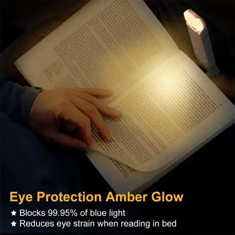 USB-Rechargeable Clip-On Book Light