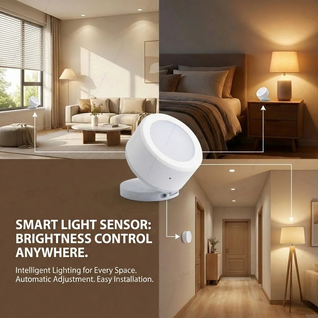 Senzor de iluminare Zigbee - Tuya sau Zigbee2MQTT