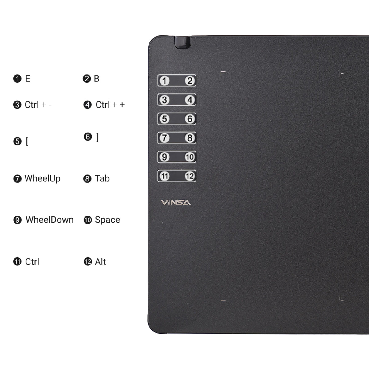 Grafický tablet pro kreslení - možnosti T1161/T906/T605