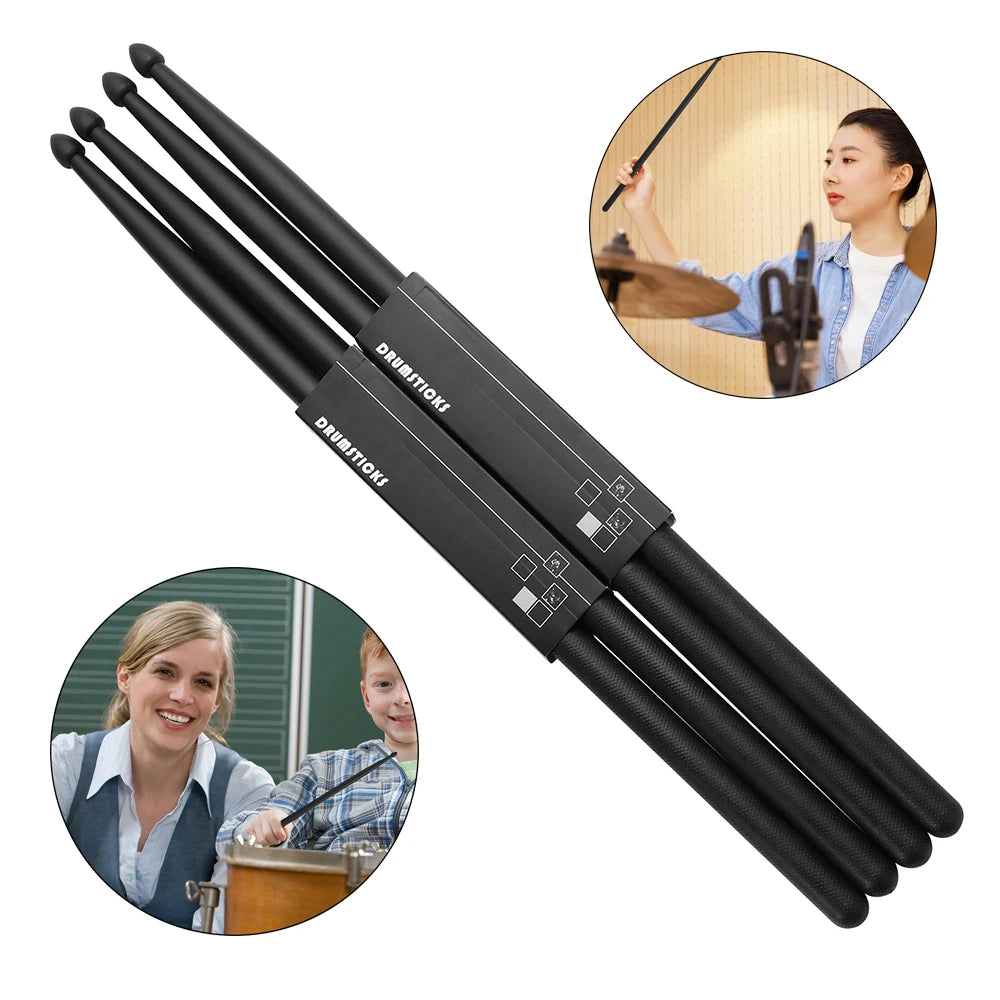 1 paio Nuovi bastoncini per percussioni in nylon 5A, strumenti musicali, plastica, bastoncini per tamburo professionali