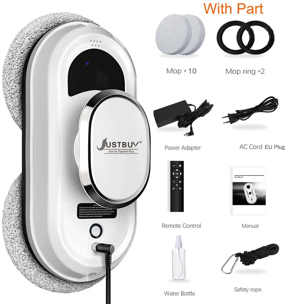 Window Robot Vacuum Cleaner Auto Working Electric Glass Limpiacristales Remote Control For Home