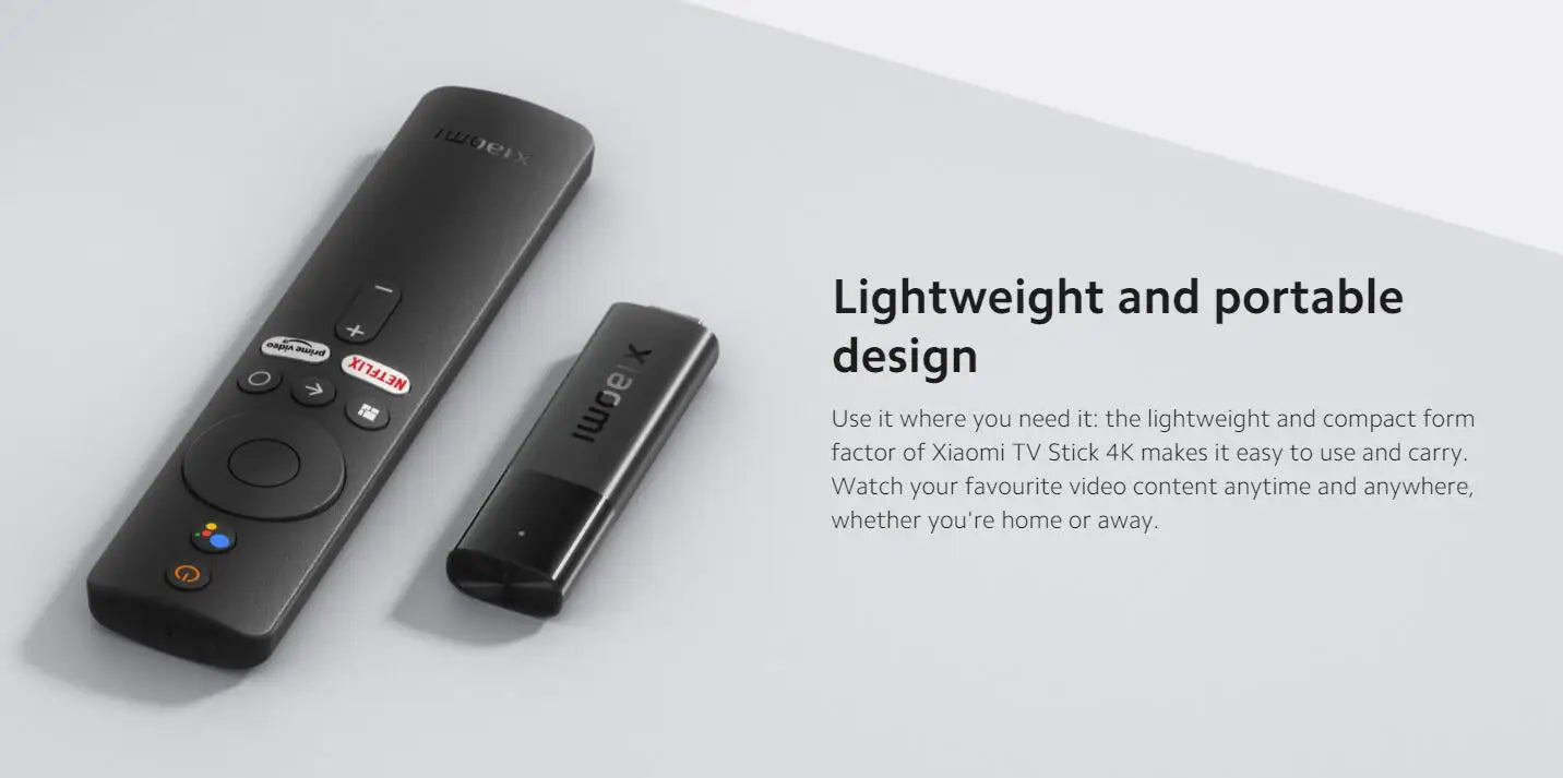 Xiaomi Smart TV Stick 4K Android Streaming Dongle