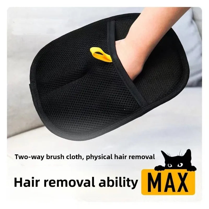 Efficient Pet Hair Cleaning Gloves Depilation Brushing Tools For Dog Cat Grooming Soft Brush Removes Hair From Sofa Carpet