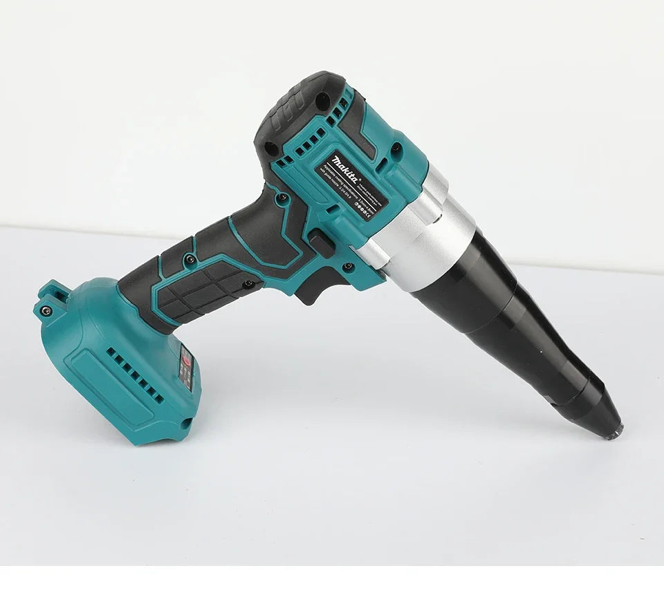 Cordless Electric Rivet Gun with Brushless Motor and LED Light