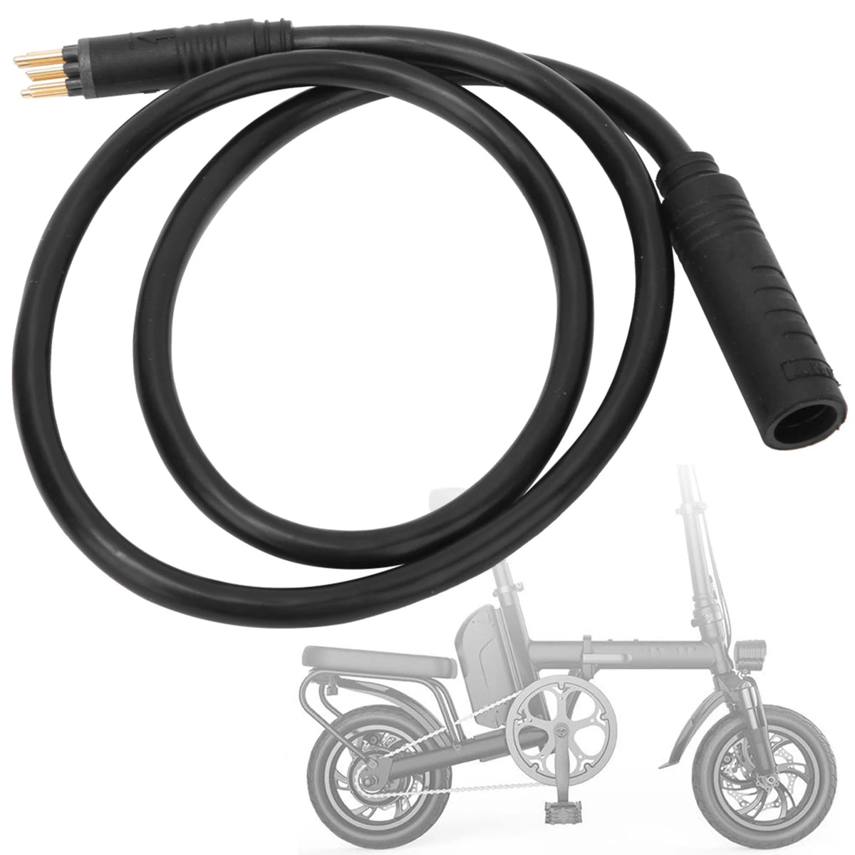 Nine-Pin E-Bike Motor Extension Cable