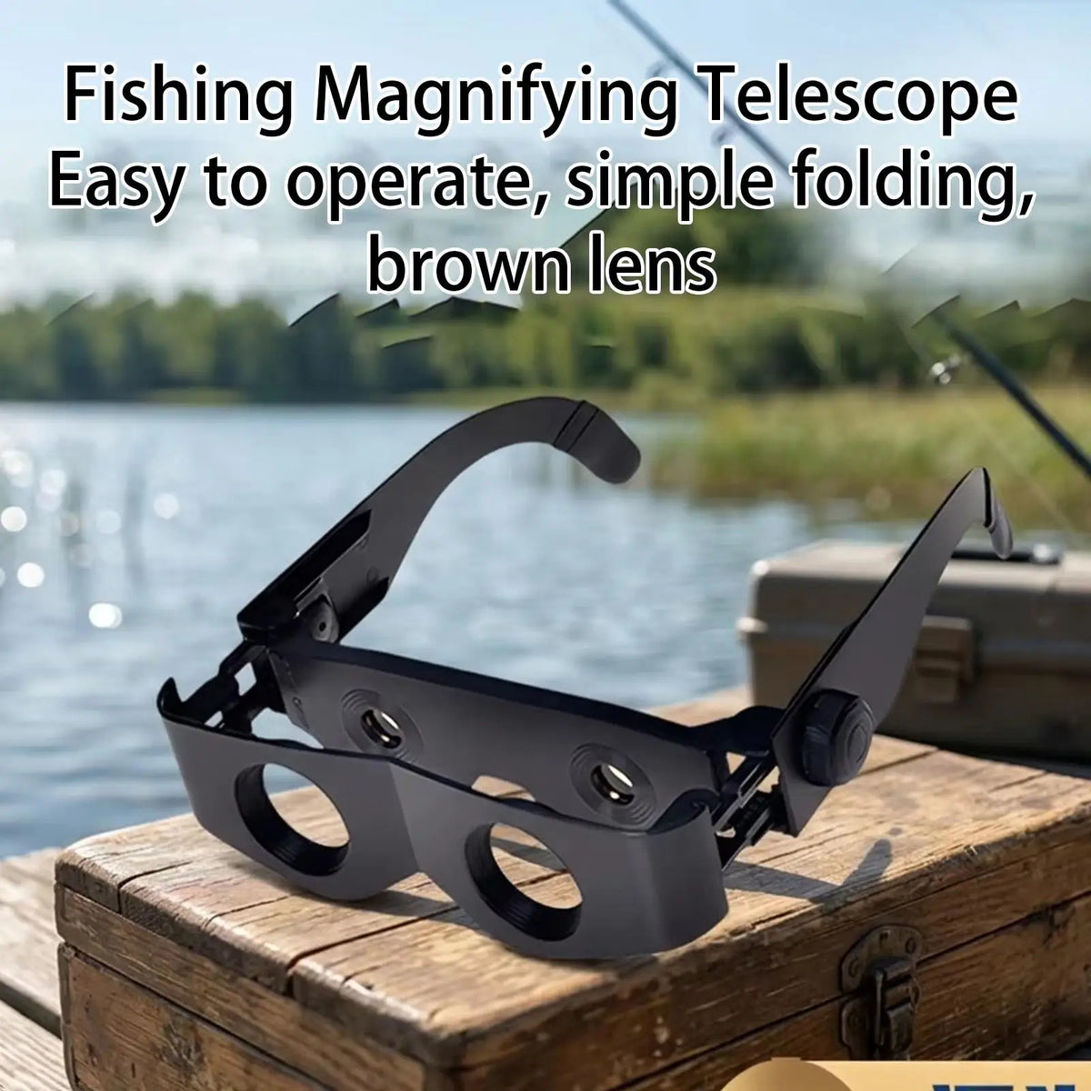 Wearable Fishing Binocular Glasses