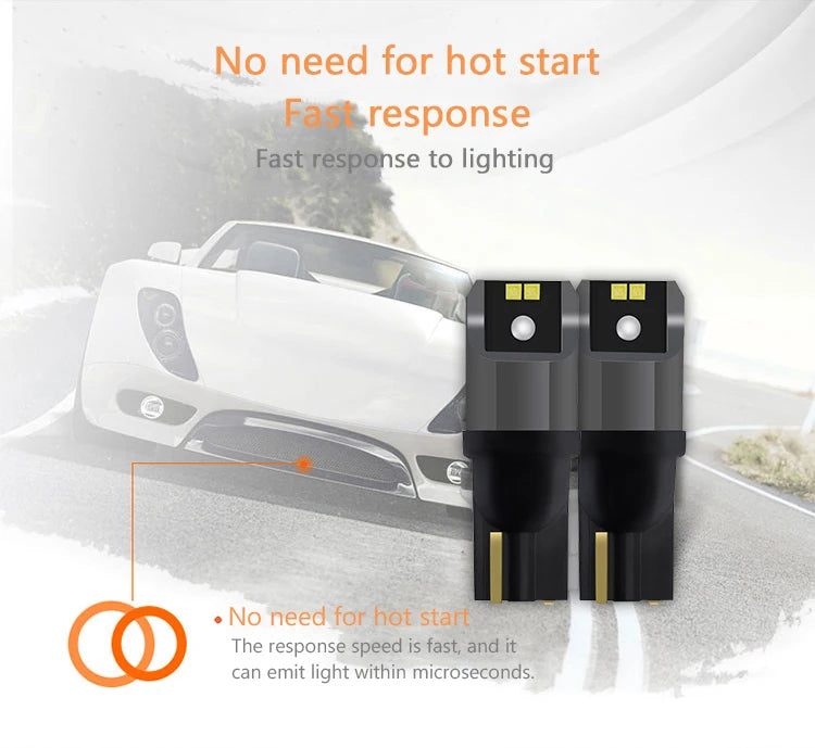 OSRAM LED T10 6000K W5W 194 LEDriving SL Advance 6000K Luz blanca para lectura en coche Luces de puerta Luz interior 12V 1.5W 2980CW, par