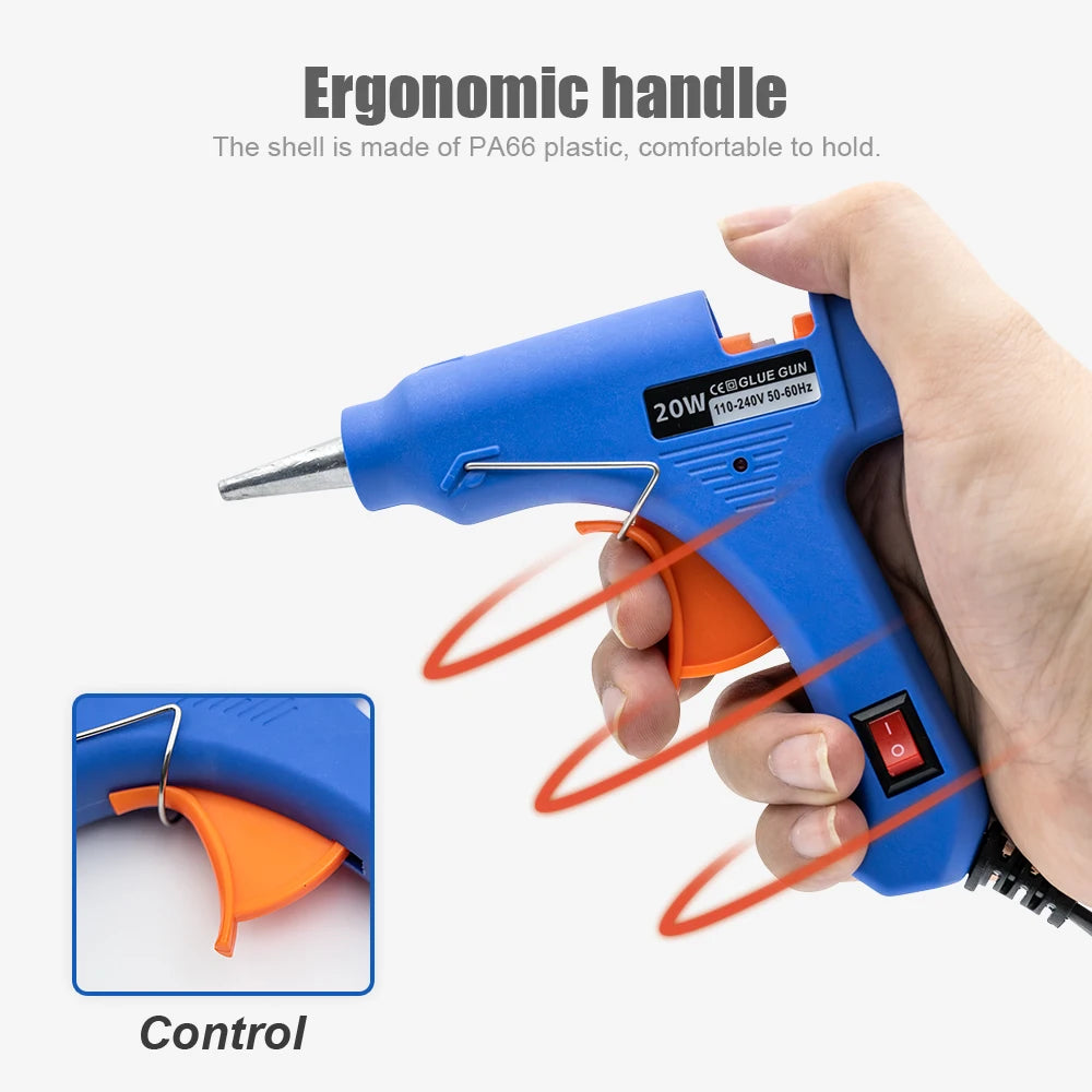 20 W Mini Hot-Glue Gun - Kit Options