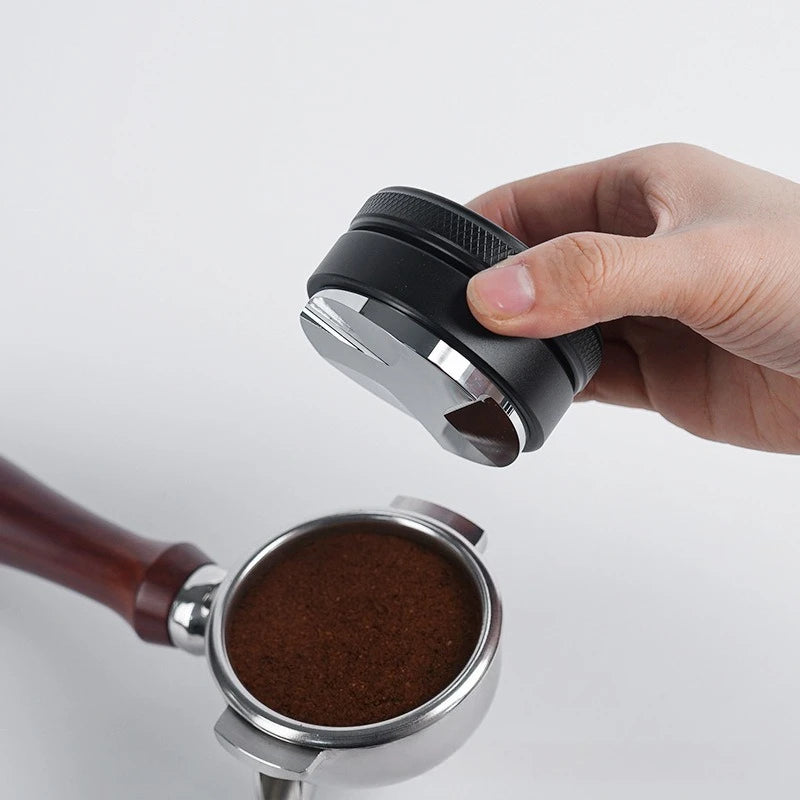 Distributore e livellatore regolabile per espresso, da 51–58 mm