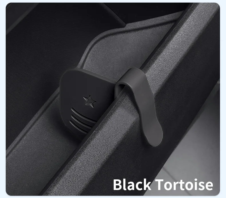 SEAMETAL 3Pcs Car Side Door Organizer Dividers Adjustable ABS Clip Organizer Storage Slot Partition Universal for All Vehicles
