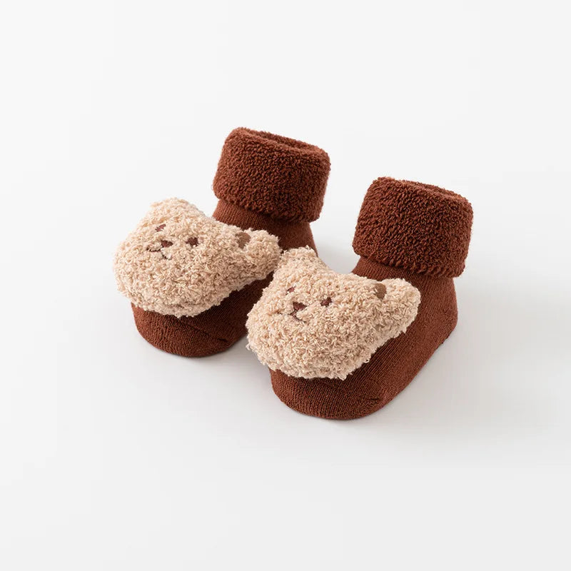 Cute Cartoon Bear Baby Socks