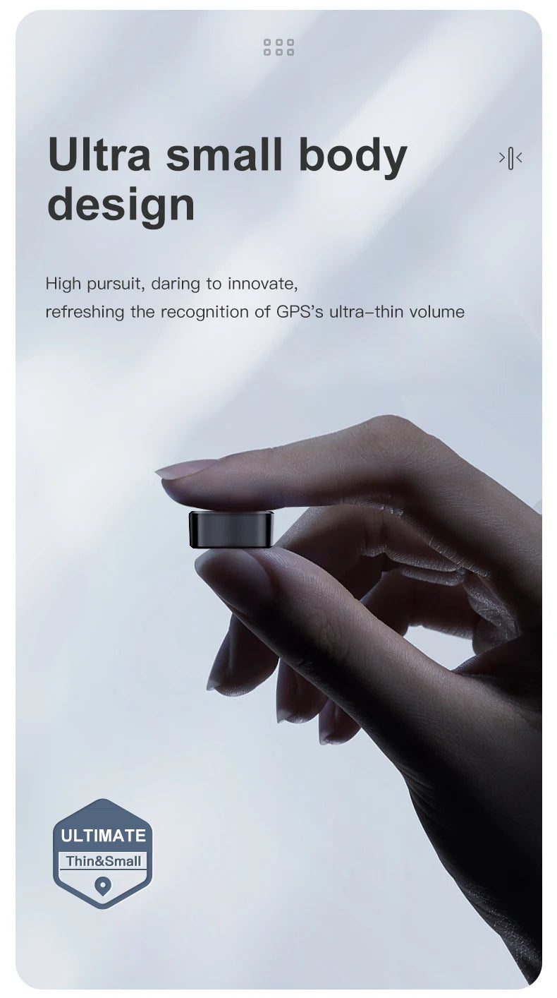 GPS Tracker Mini Global Positioning System For Car Bike Pet Children Real Time Tracking Locator Magnetic Anti-lost Tag GSM App