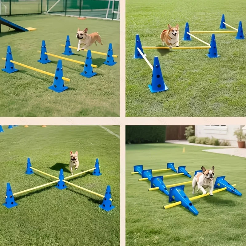 Dog Agility Hurdle Training Set, Pictured Options