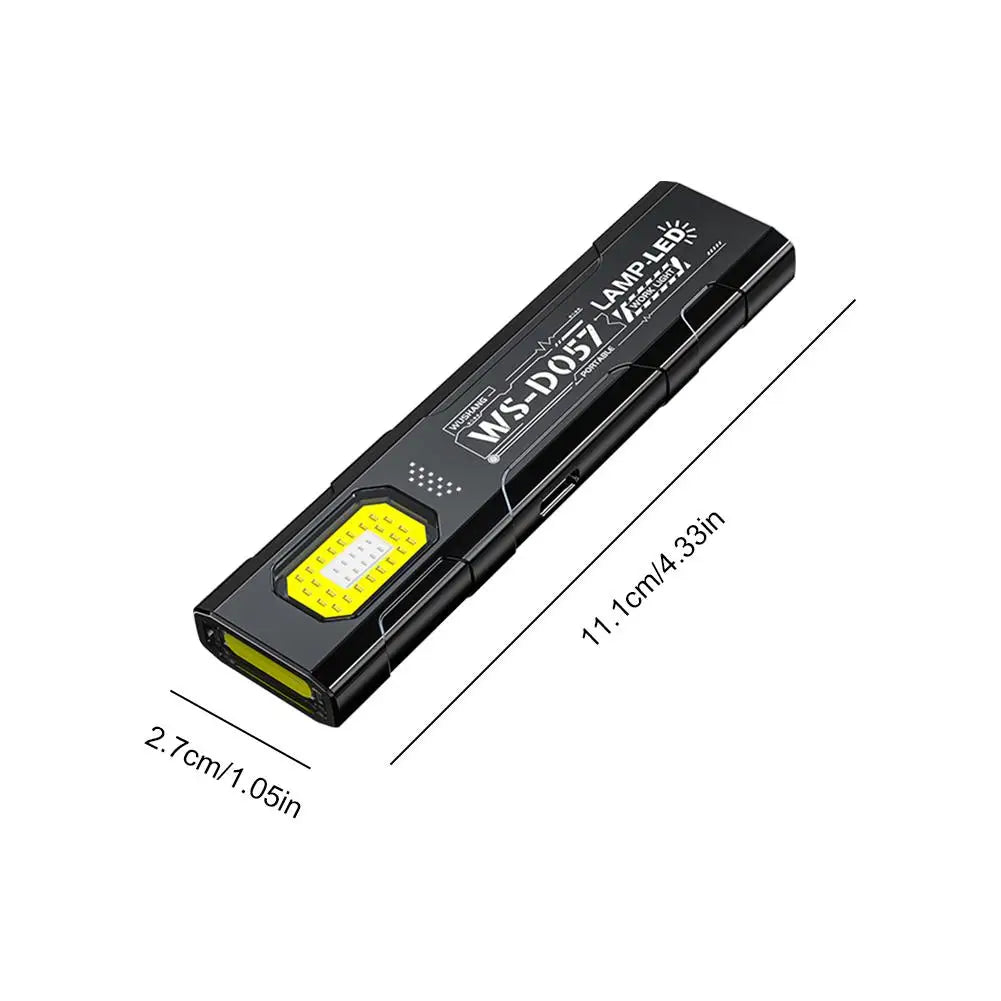 USB-C Rechargeable Hat-Clip Work Light