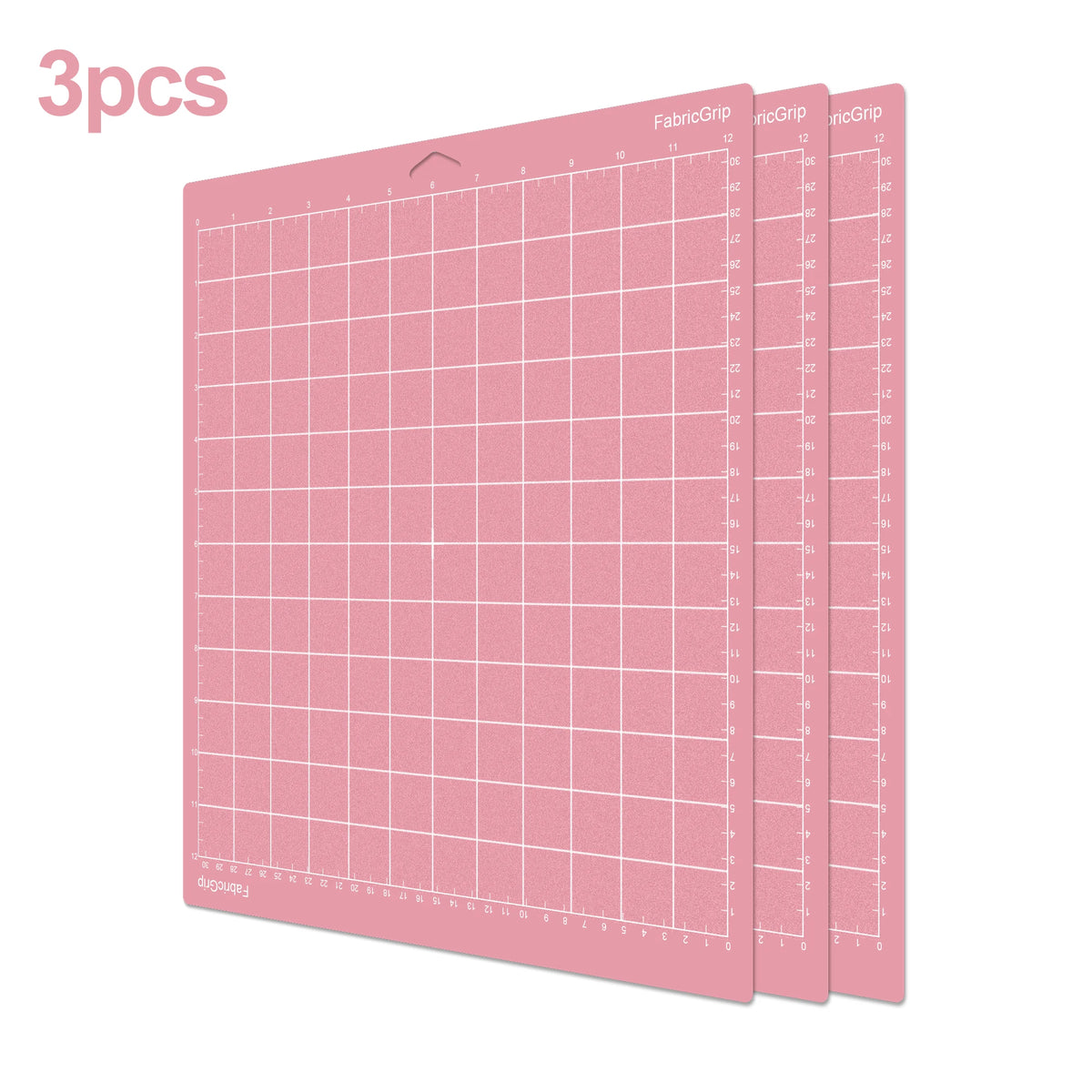 12-Inch Craft Cutting Mats, Grip Assortment Options