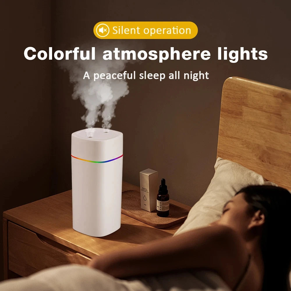 USB Humidifier with Colour Night Light