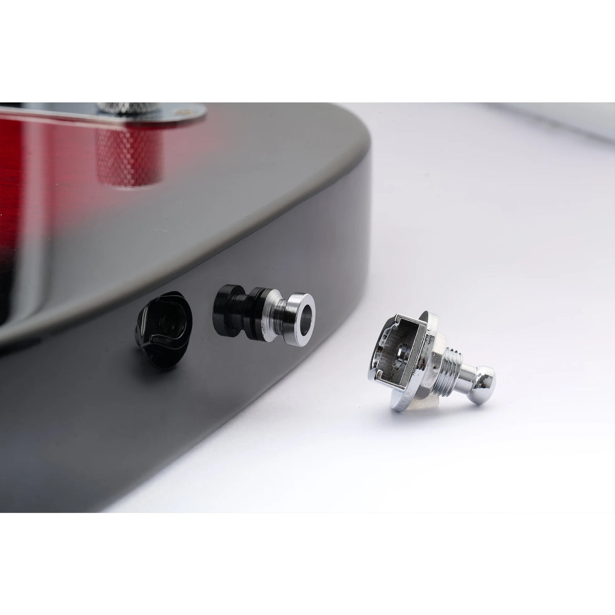 M182-2P Gurtverriegelungen für Gitarre und Bass, 2er-Set