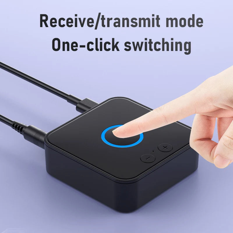Bluetooth Audio Transmitter and Receiver with Dual Pairing