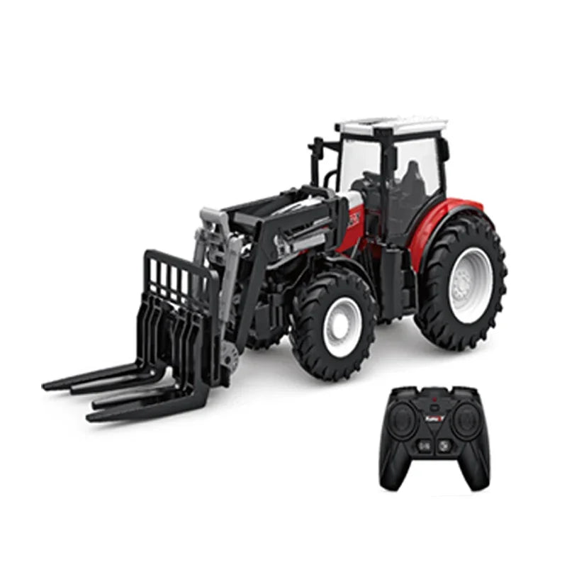 RC Farm Tractor Models & Separate Accessories, 1:24 Range