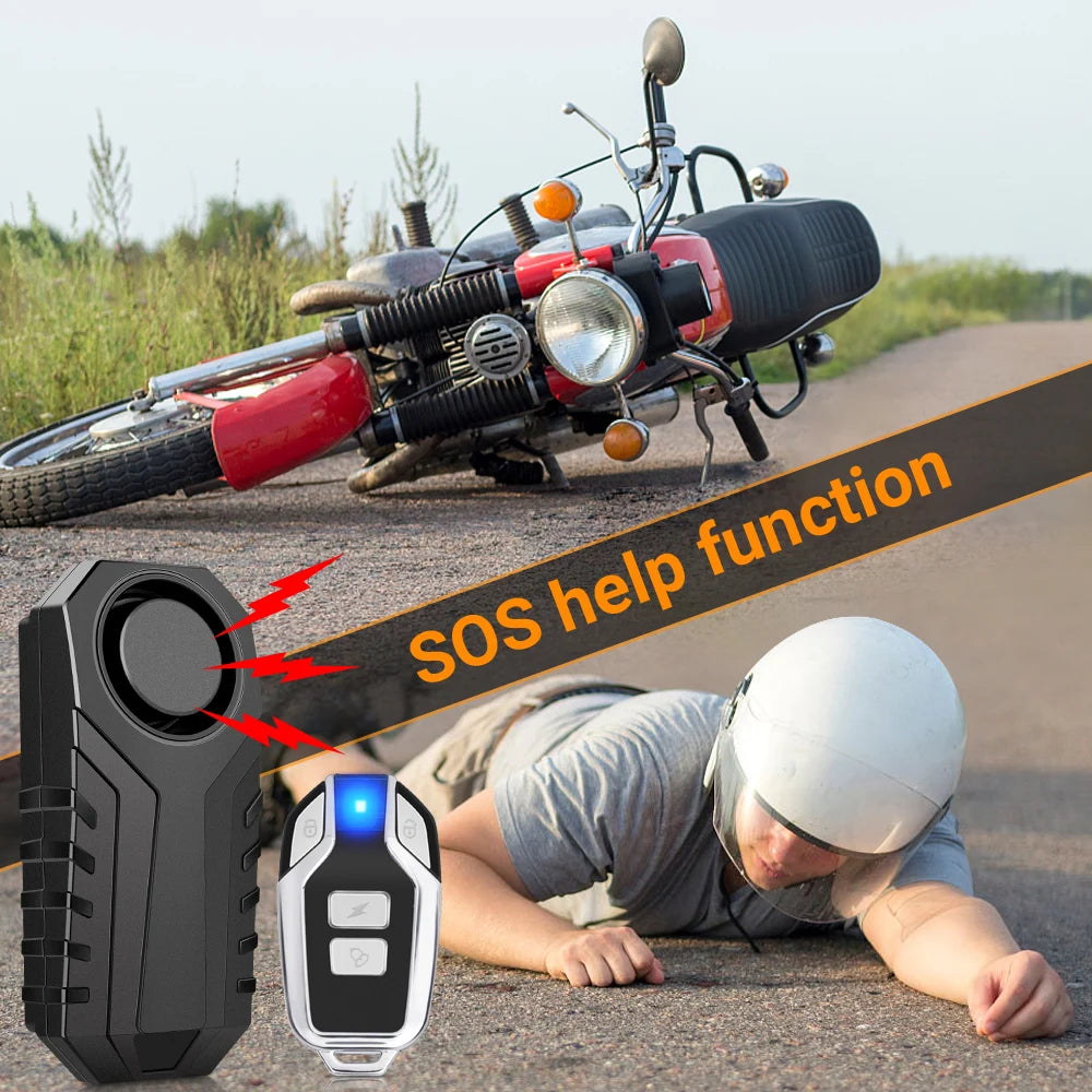 Wireless Bike Alarm - Remote and Two-Way Options