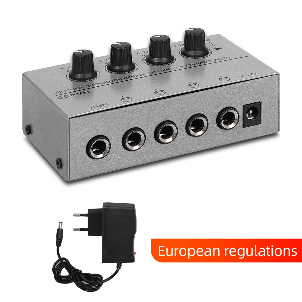 HA400 Four-Channel Headphone Amplifier