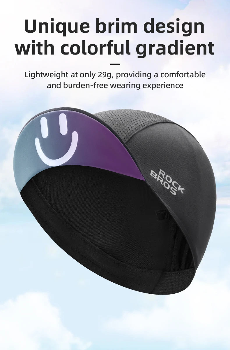 Ultra-Light Mesh Cycling Cap for Breathable Sun Protection
