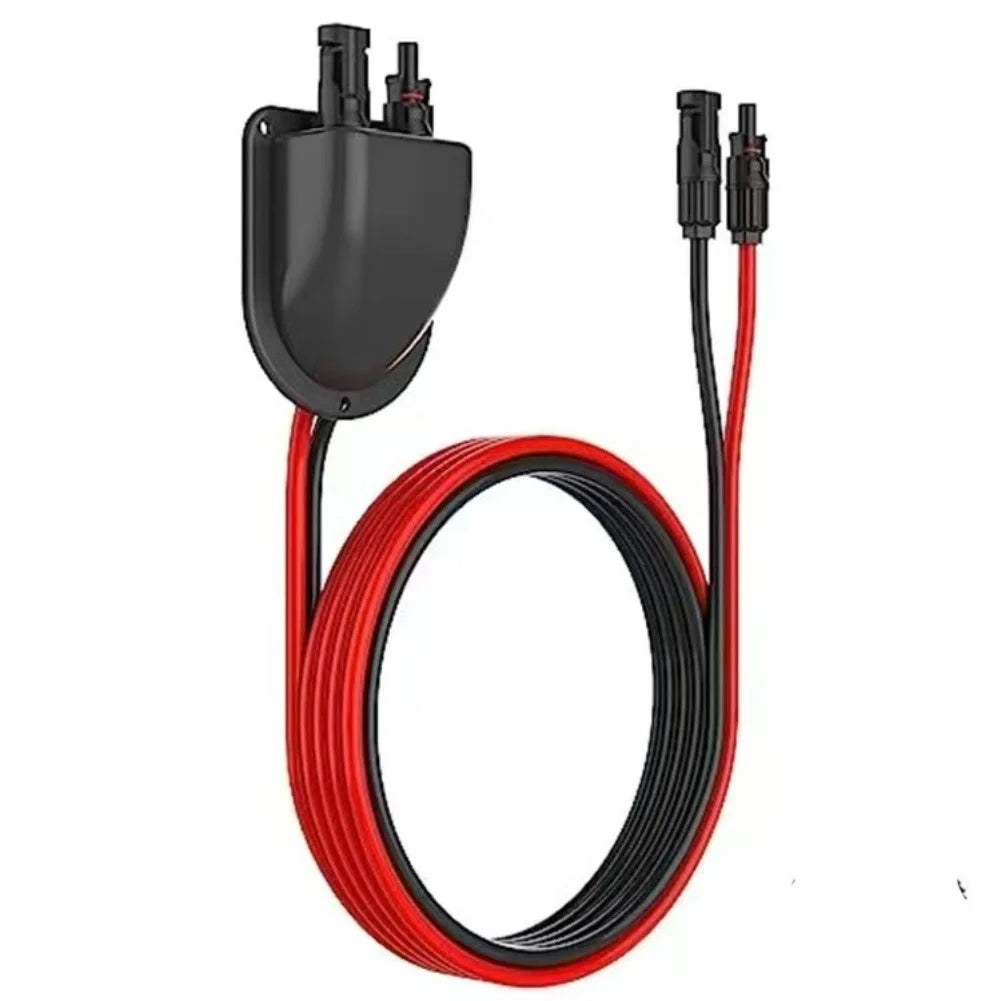 Solar Car Junction Box Solar Extension Wire Cable PV Wire Entry Gland Box Roof Wire For RV Caravan Boat Yacht Auto Accessories