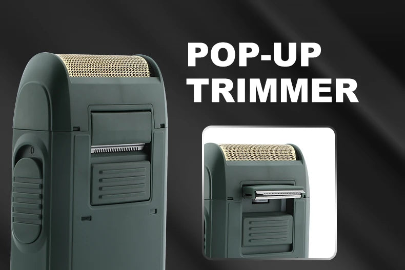 VGR 353 Beard Shaver Professional Hair Trimmer Electric Face Shaving Machine Men's USB Charging Safety Face Shaver for Men