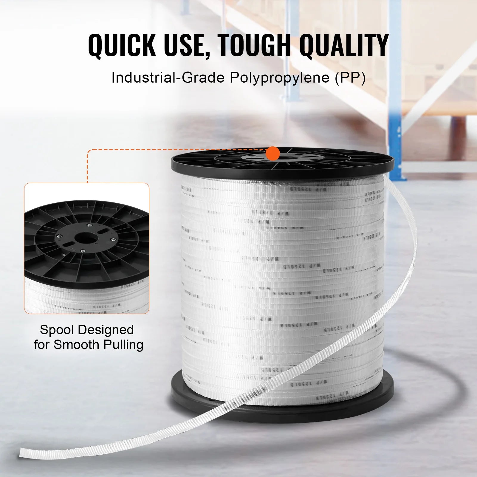 Polyester Pull Tape Flat Rope for Cable Pulling and Conduit Work