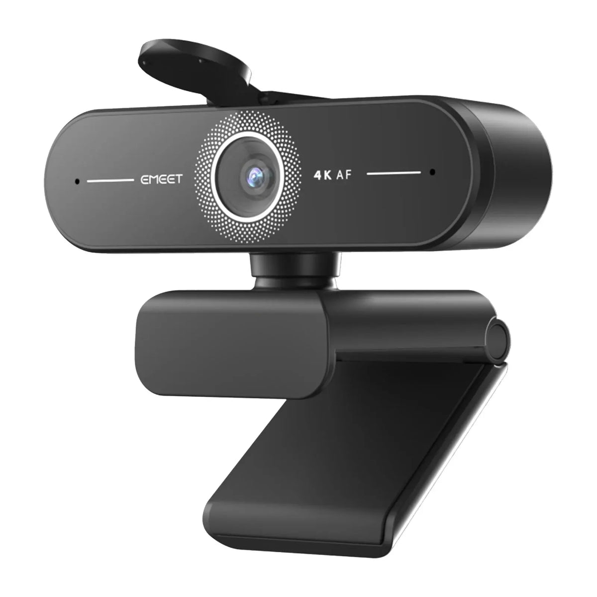 4K USB Webcam with Autofocus, Dual Microphones & Privacy Cover