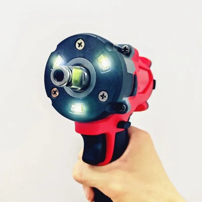 500N.m Brushless Cordless Impact Wrench 1/2" 18V Power Tool