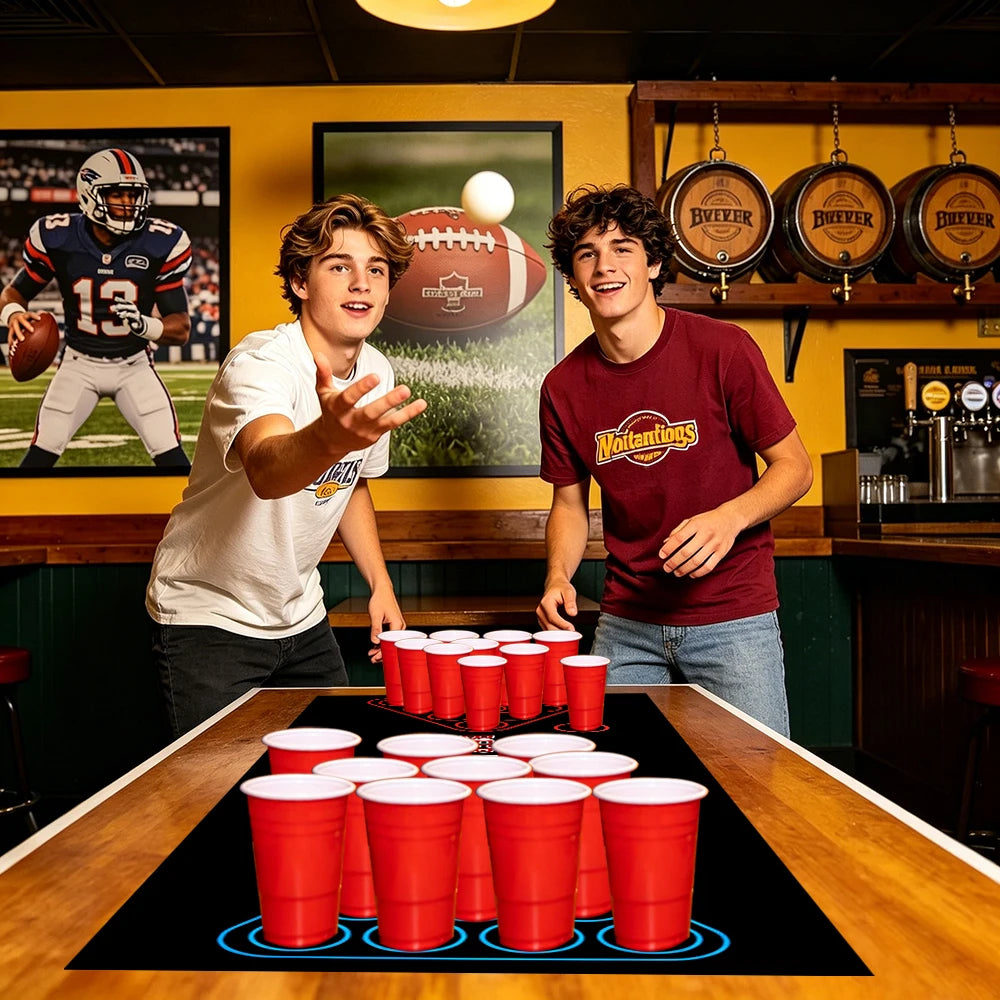 Beer-Pong herní stůl runner – 75 × 180 cm