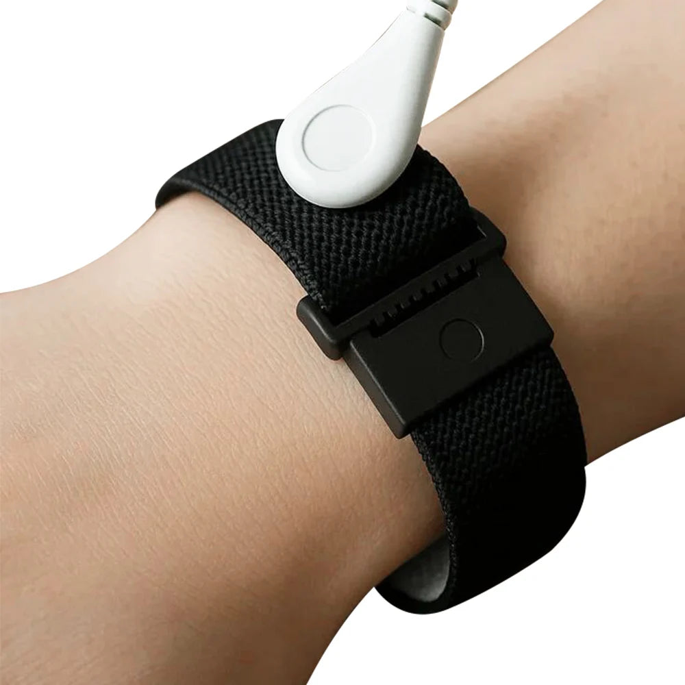Adjustable Black Wrist Strap