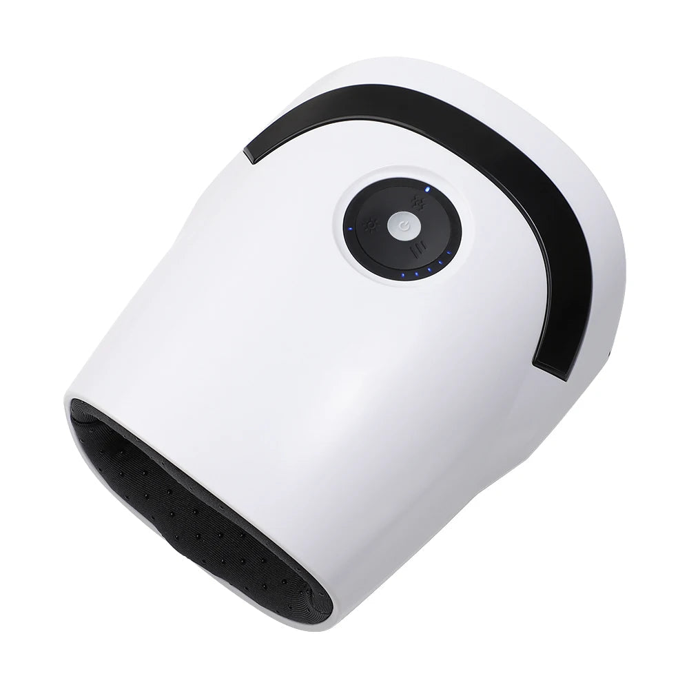 Wireless Electric Hand Massager Air Compression 3 Level Hot Compress Palm Acupoint Massager Help Finger Numbness Hand Massage