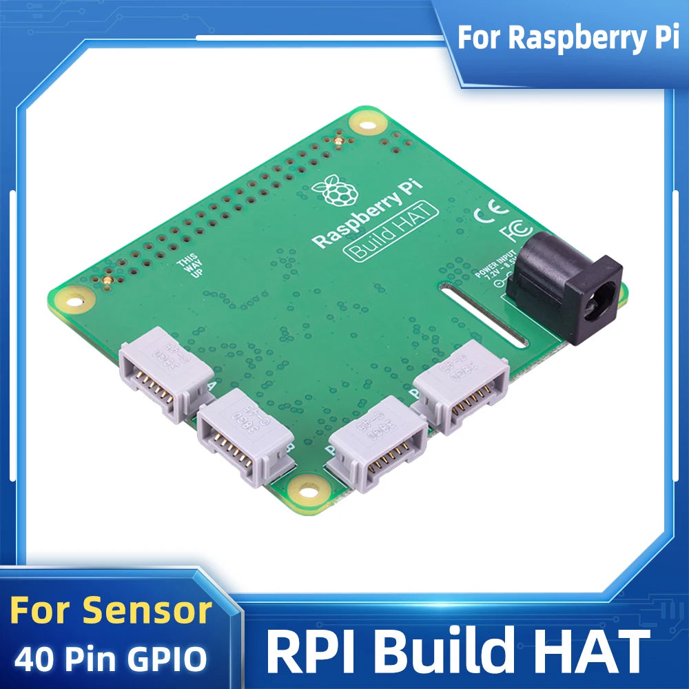 Raspberry Pi Build HAT за Technic мотори и сензори