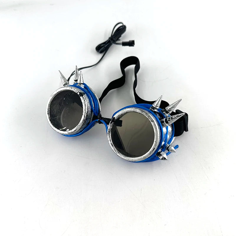 1PC Light Up LED Glasses Glow Sunglasses EL Wire Neon Glasses Glow in The Dark Party Supplies Neon Party Favors for Kids Adults