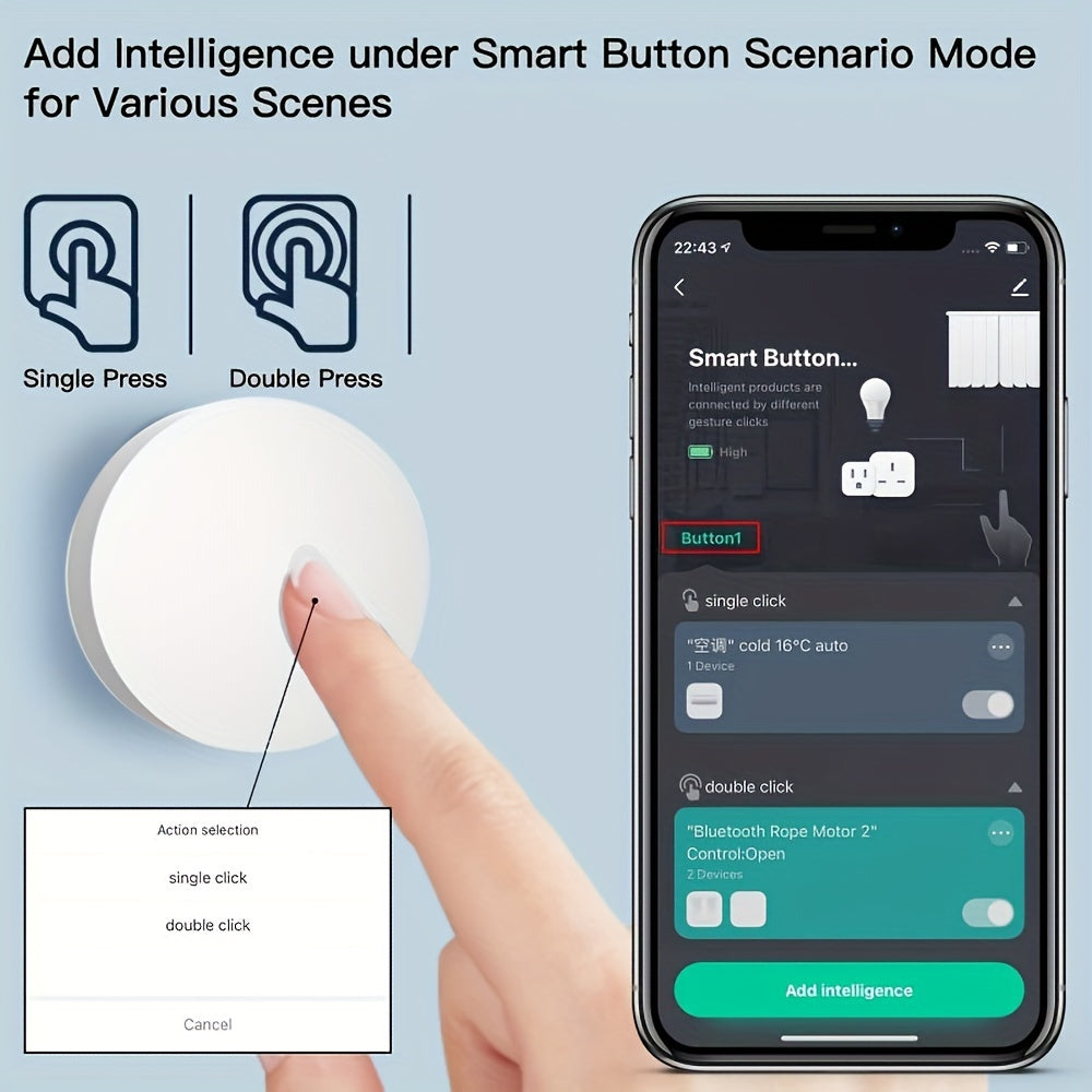 Tuya Zigbee Scene Button