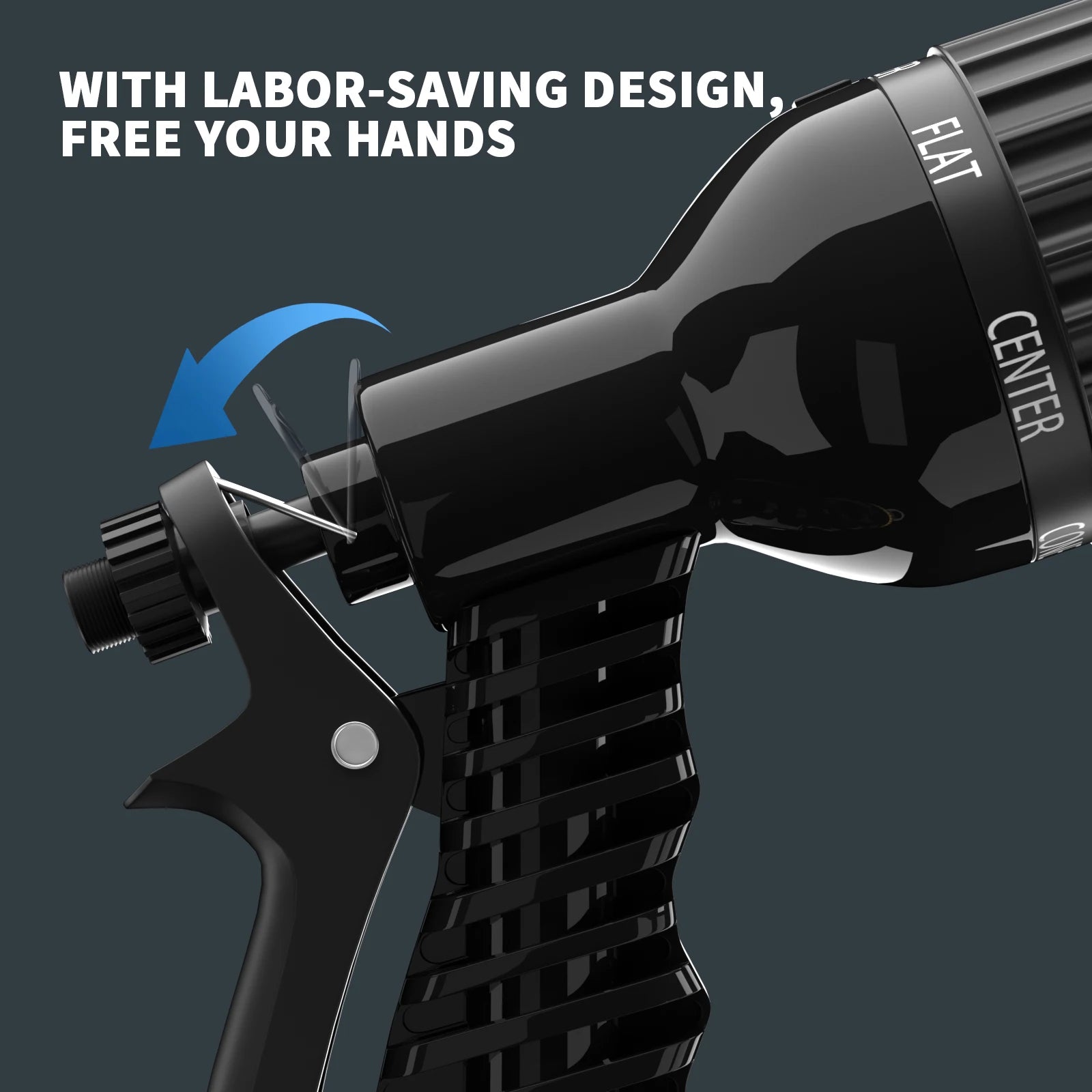 Tuyau d'arrosage extensible avec buse de pulvérisation à 7 modes