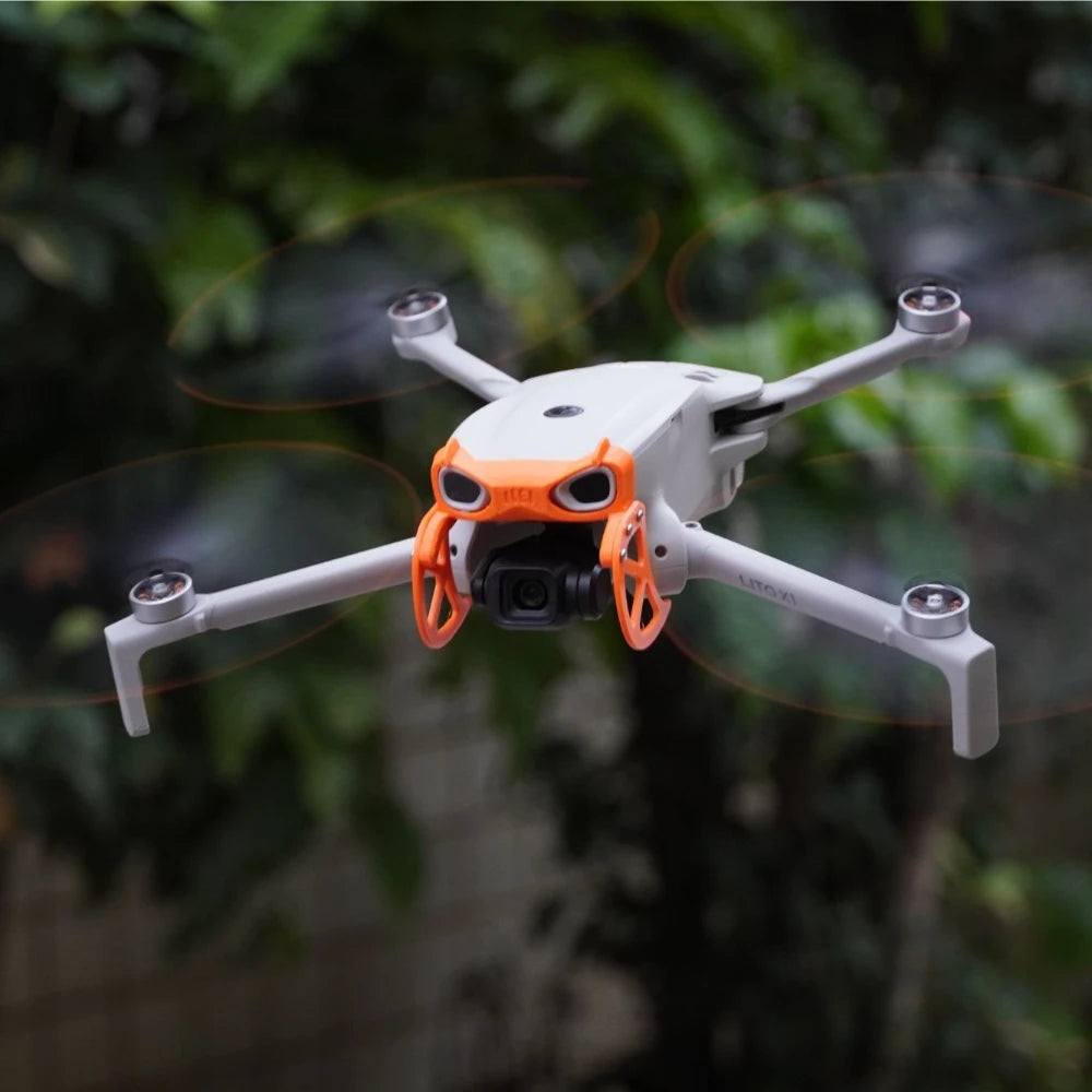 3D-gedruckte Schutzbügel für DJI LITO X1/1-Gimbal, ABS-Antikollisionsbügel, Drohnenlinsenschutzbügel, Gimbal-Schutzzubehör