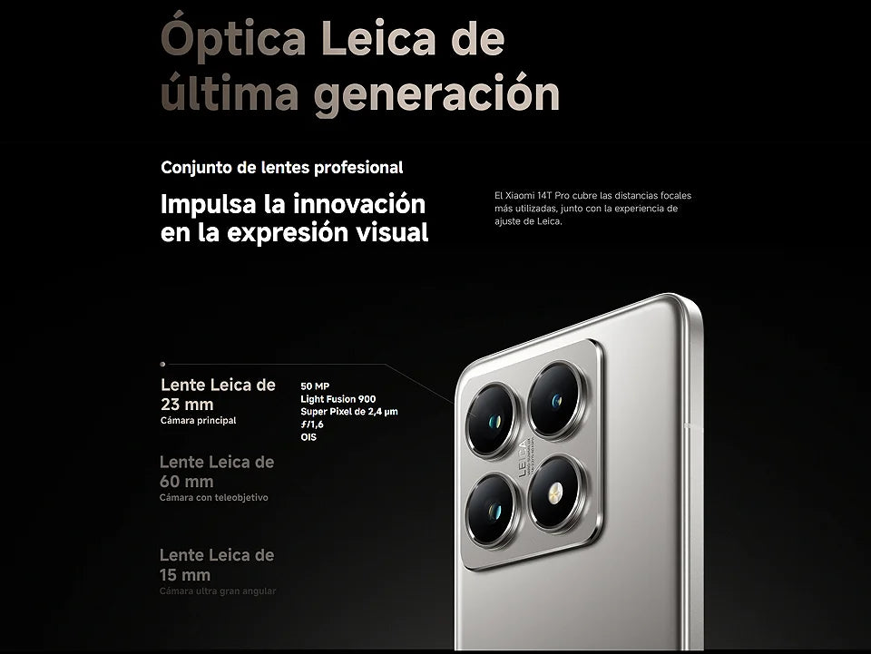 Smartphone Xiaomi 14T Pro 5G NFC