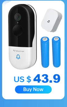 Caméra de porte Peephole 5MP avec détection de mouvement