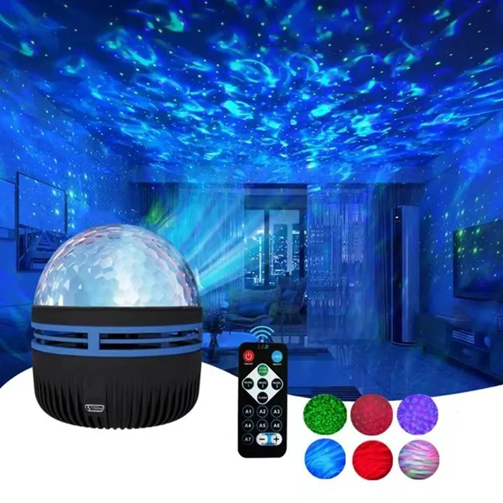 USB Decorative Light Projector with Colour Effects