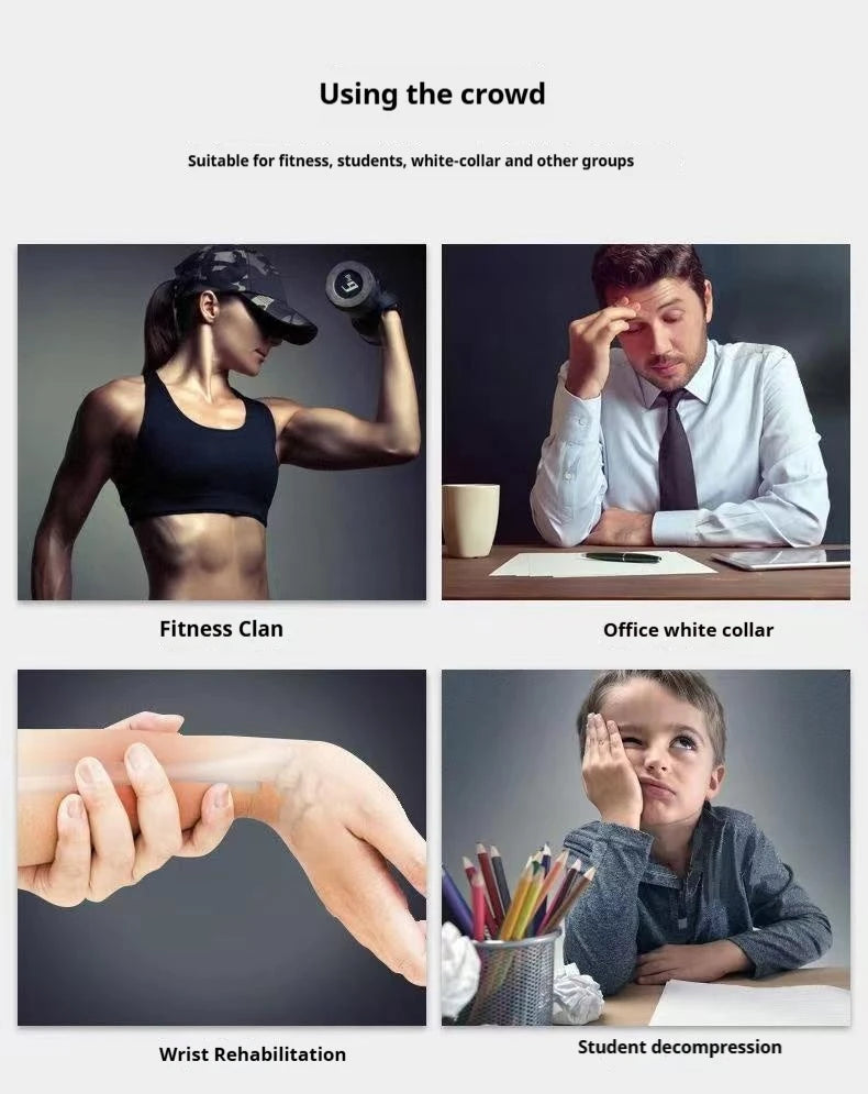 Minge de încheietură Gyro Ball Sferă giroscopică de antrenament care luminează