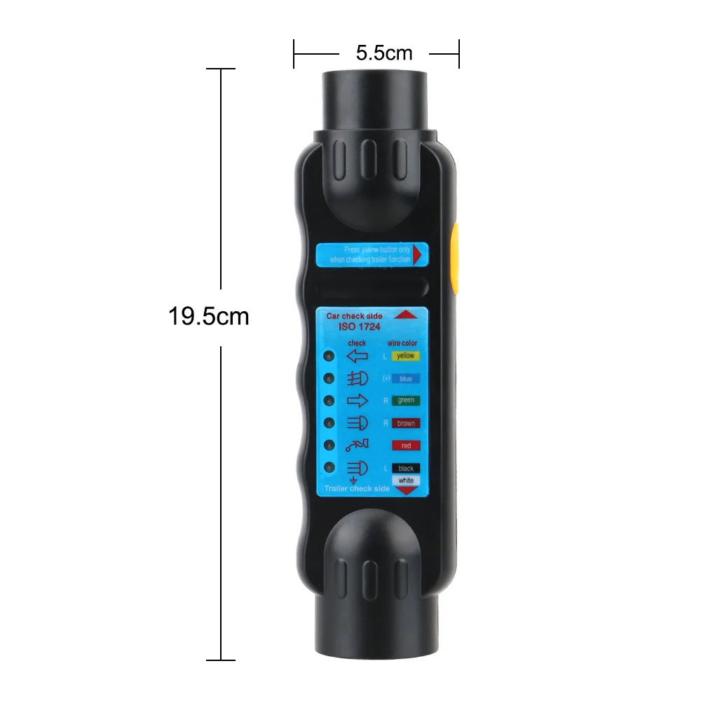 7-pinners tilhenger wiring tester