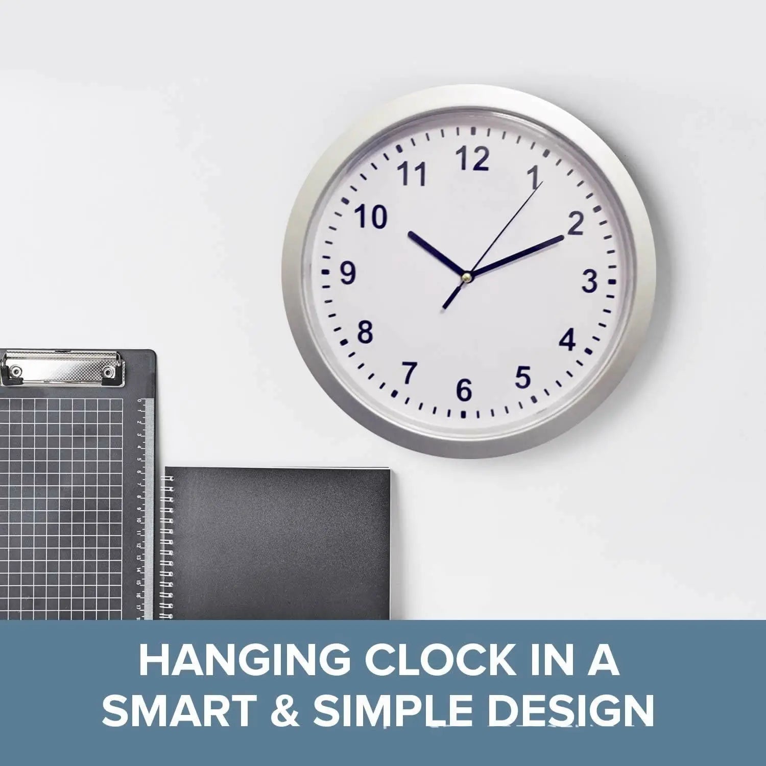 Horloge murale cachée avec coffre-fort et rangement secret pour argent liquide et objets de valeur