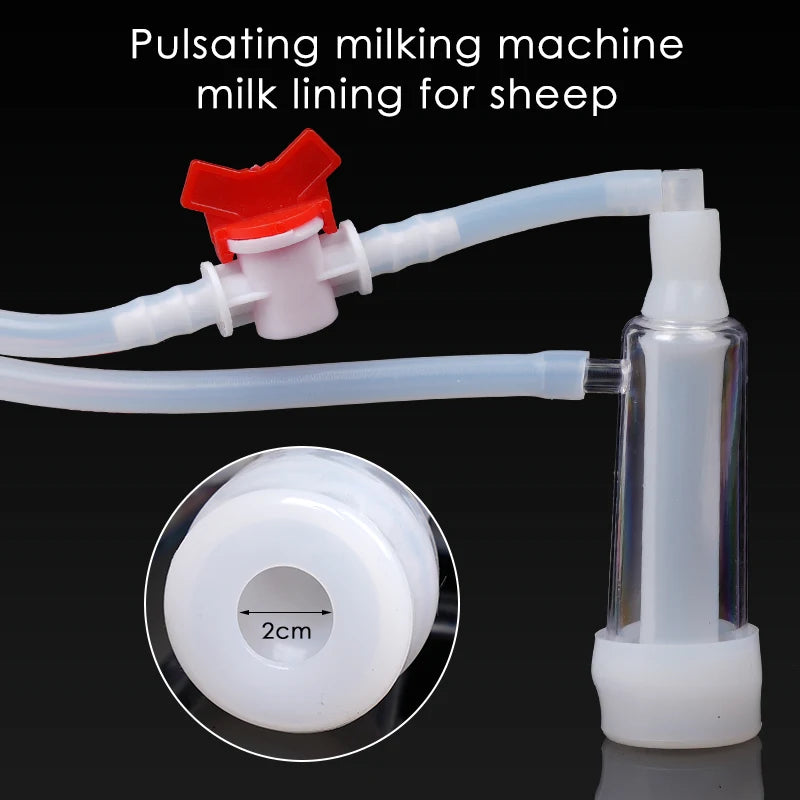 Milking Cup Liner and Hose Assembly, Cow or Goat Option