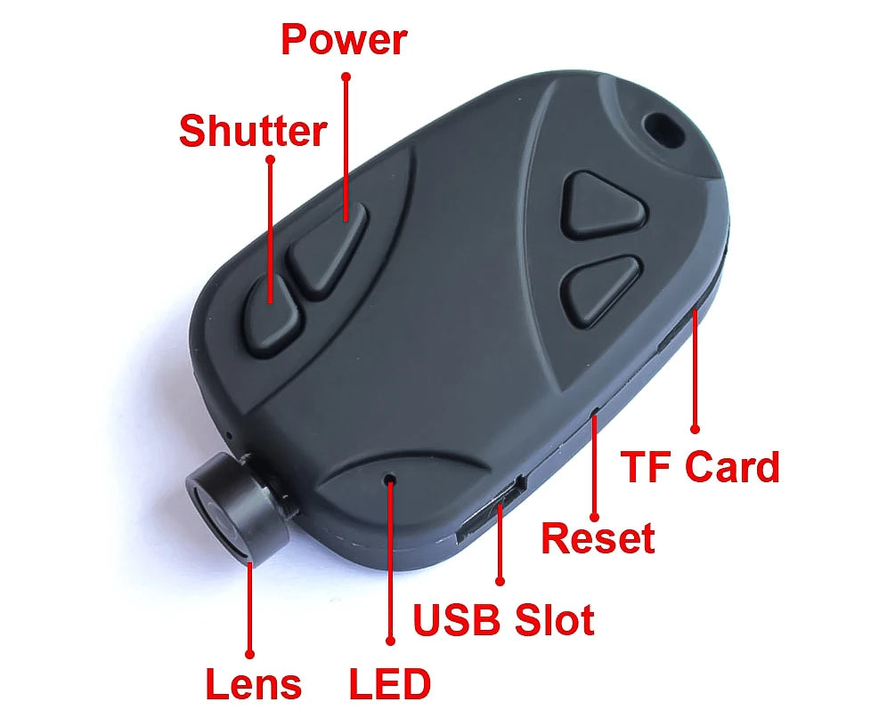 Mini 1080P HD DVR Camera 808 #32S Lens D with Motion Detection