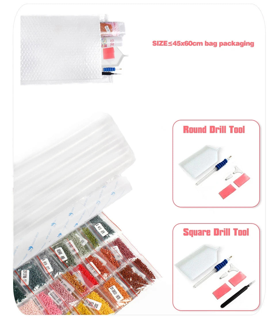 Custom Photo Diamond Painting 5D Art Kit