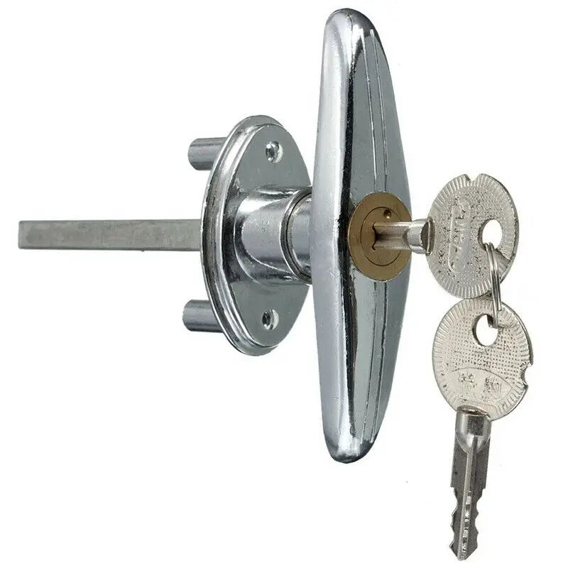 Garage Door Emergency Release Lock in Zinc Alloy with 2 Keys