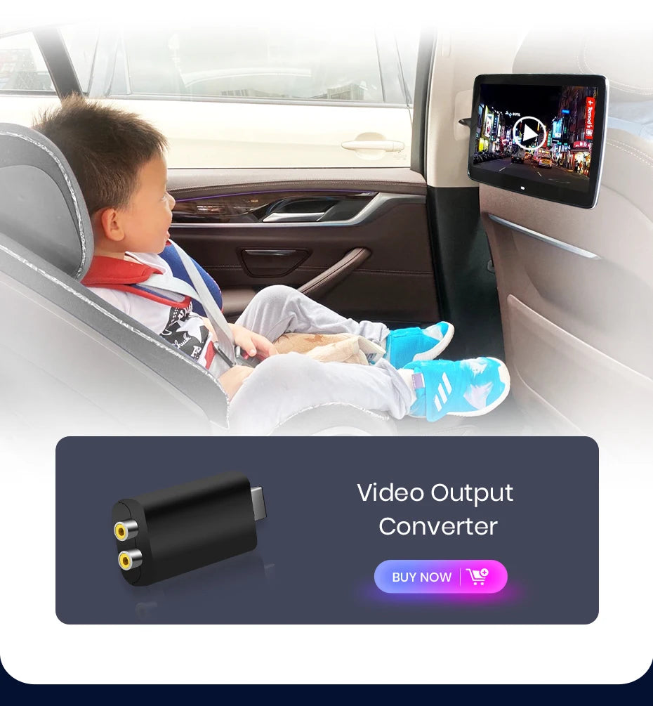 Junsun V1 Plus Car Radio with Wireless CarPlay & Android Auto